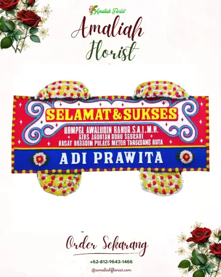 Papan Bunga Ucapan Selamat Ilir Timur Tiga